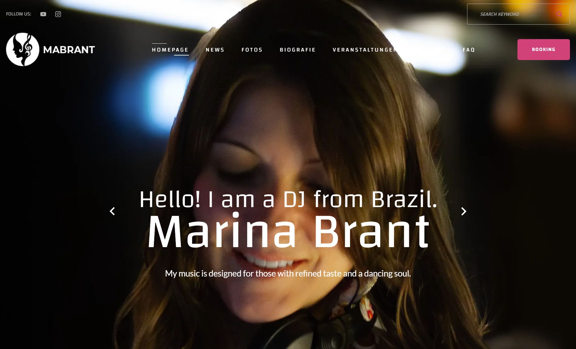Globaler Groove, digitale Heimat: DJ Mabrant aus Brasilien launched offizielle Website